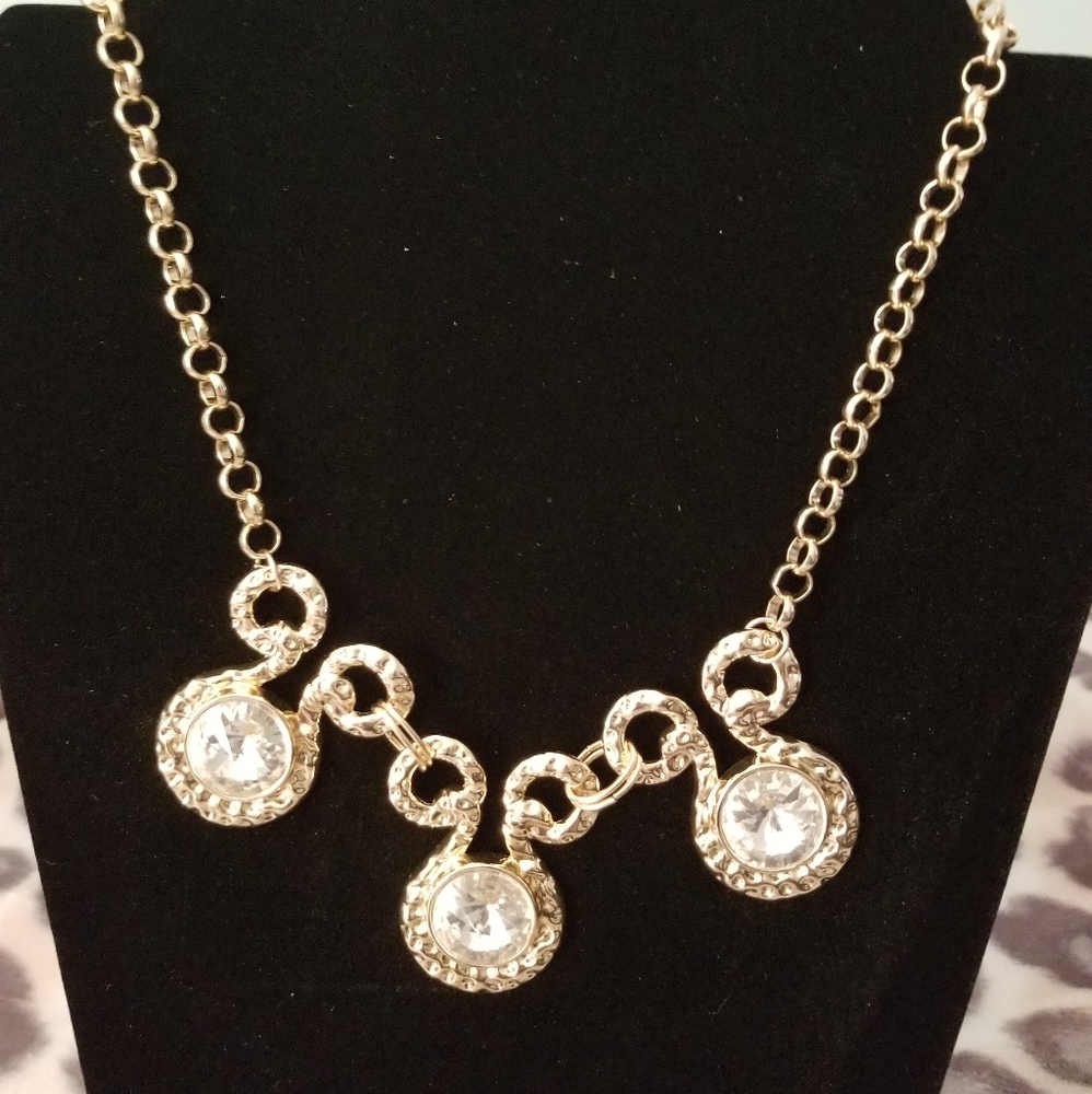 Necklace and earrings